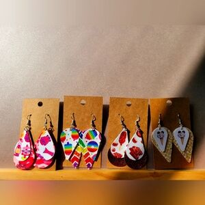Handmade Food Earrings Bundle